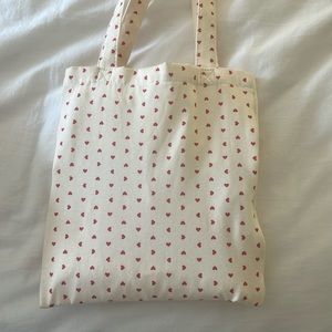 brandy hearts tote/SOLD ON DEPOP